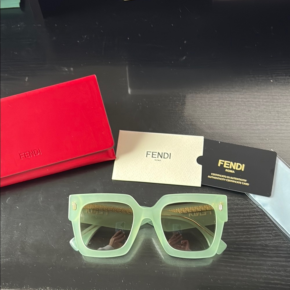 Fendi Green Sunglasses